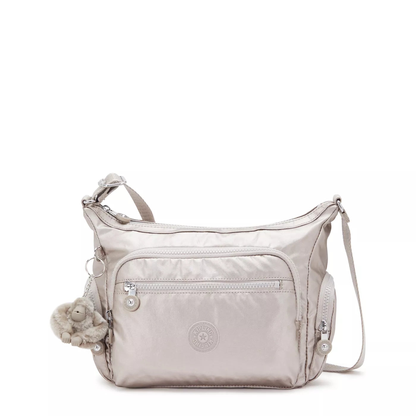 Gabbie Small Metallic Crossbody Bag