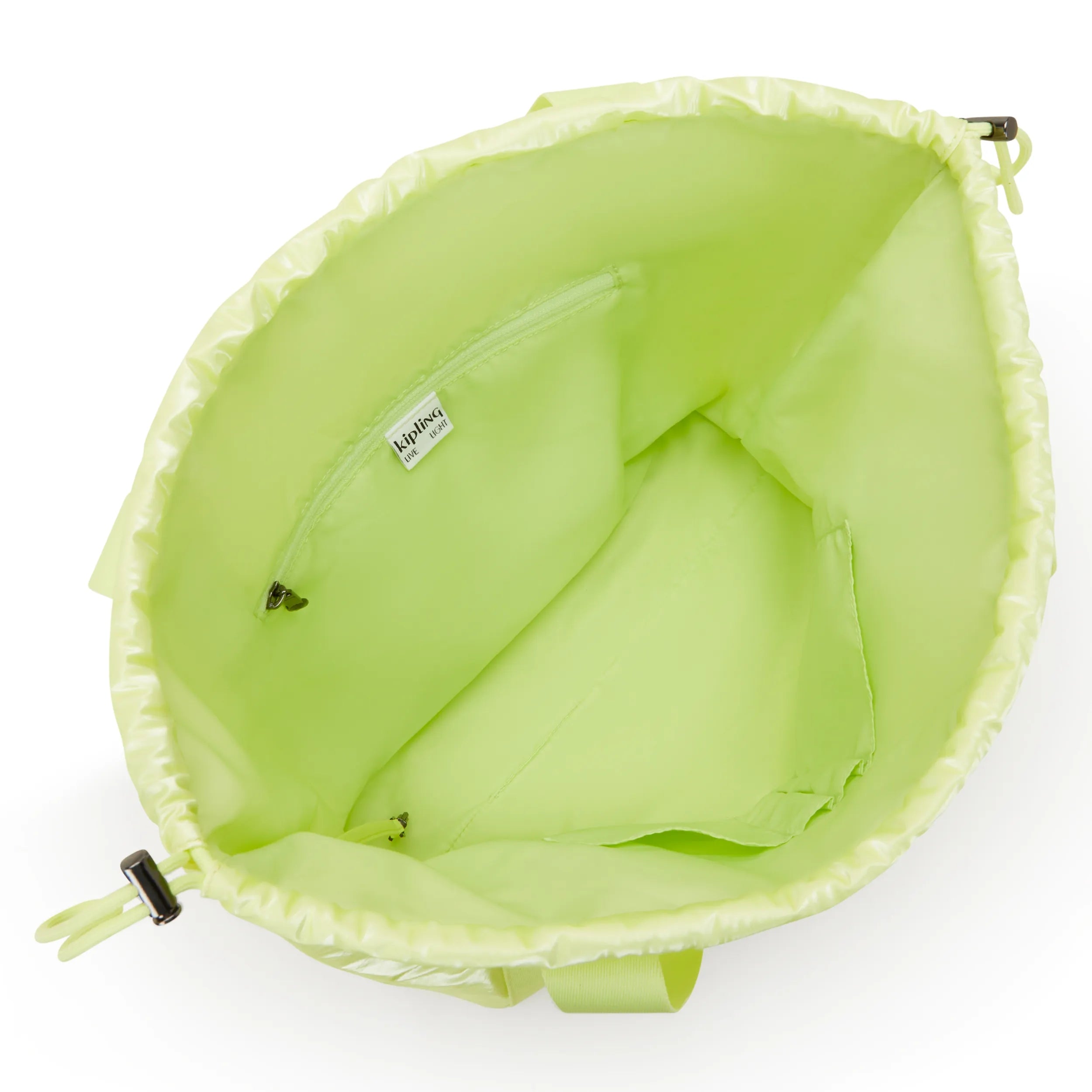 Elmar Lacquered Drawstring Tote Bag - Image 4