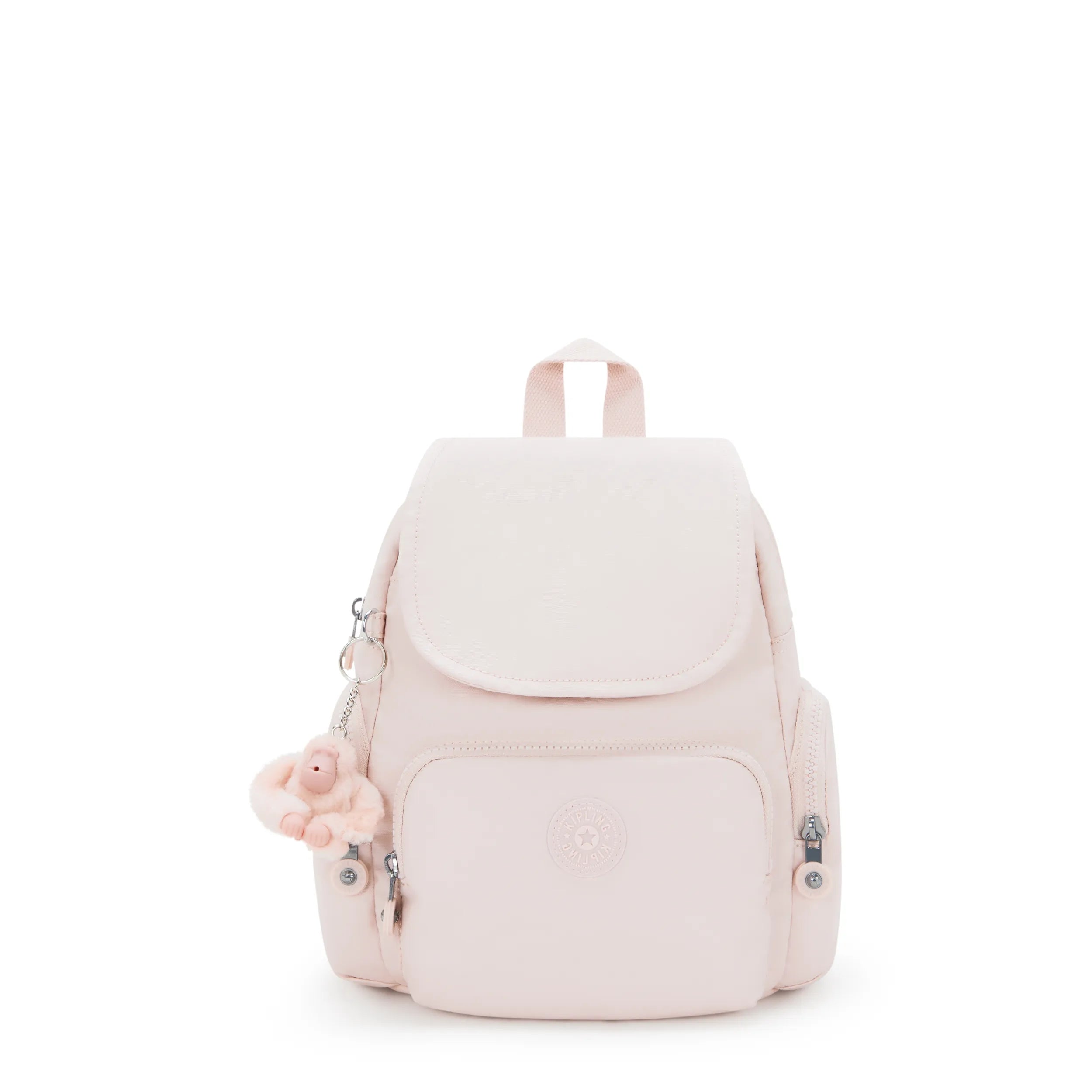 City Zip Mini Metallic Backpack
