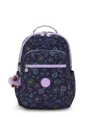 Seoul Large Printed 15 Laptop Backpack