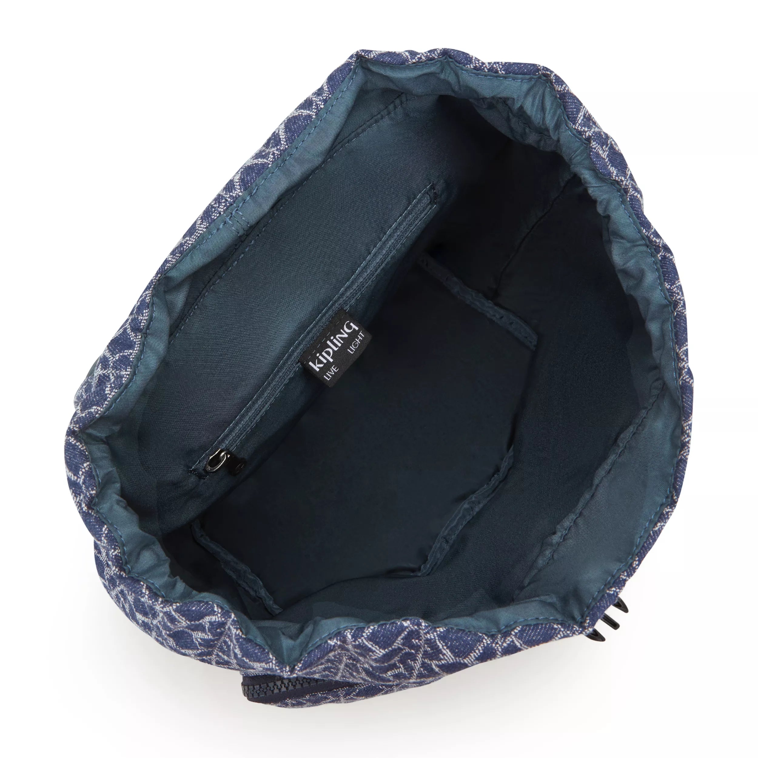 Anto Small Printed Denim Backpack - Image 4