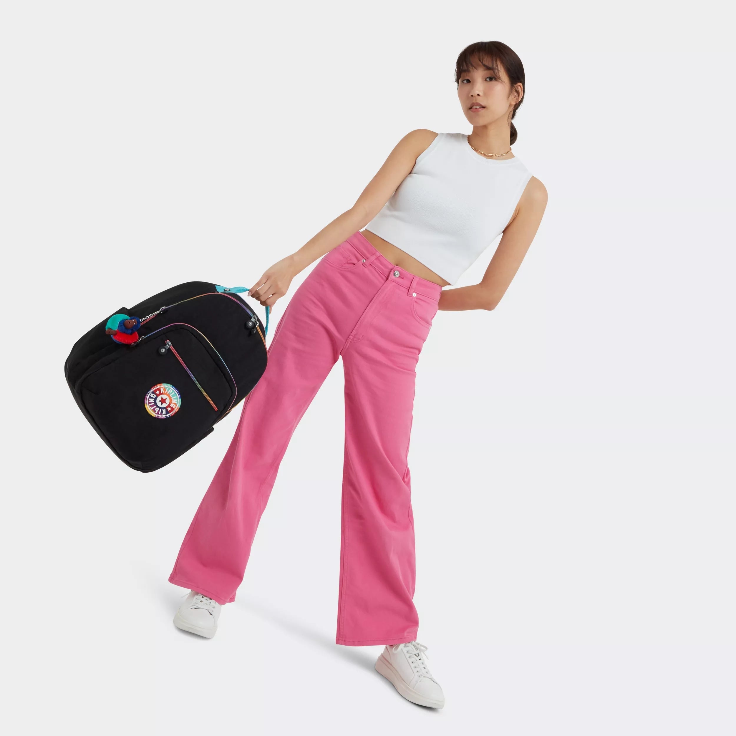 Seoul Large Printed 15 Laptop Backpack - Image 2