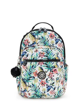 Seoul Large Printed 15 Laptop Backpack