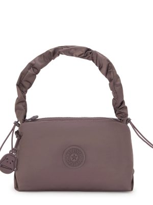 Eleni Smooth Satin Shoulder Bag