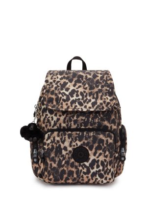 City Zip Small Printed Backpack