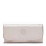 Money Land Metallic Snap Wallet