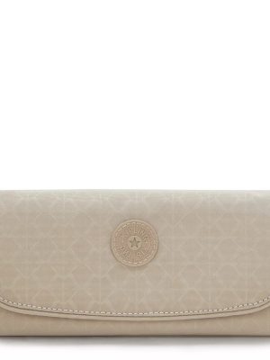 Money Land Printed Snap Wallet