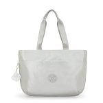 Cristina Metallic Tote Bag