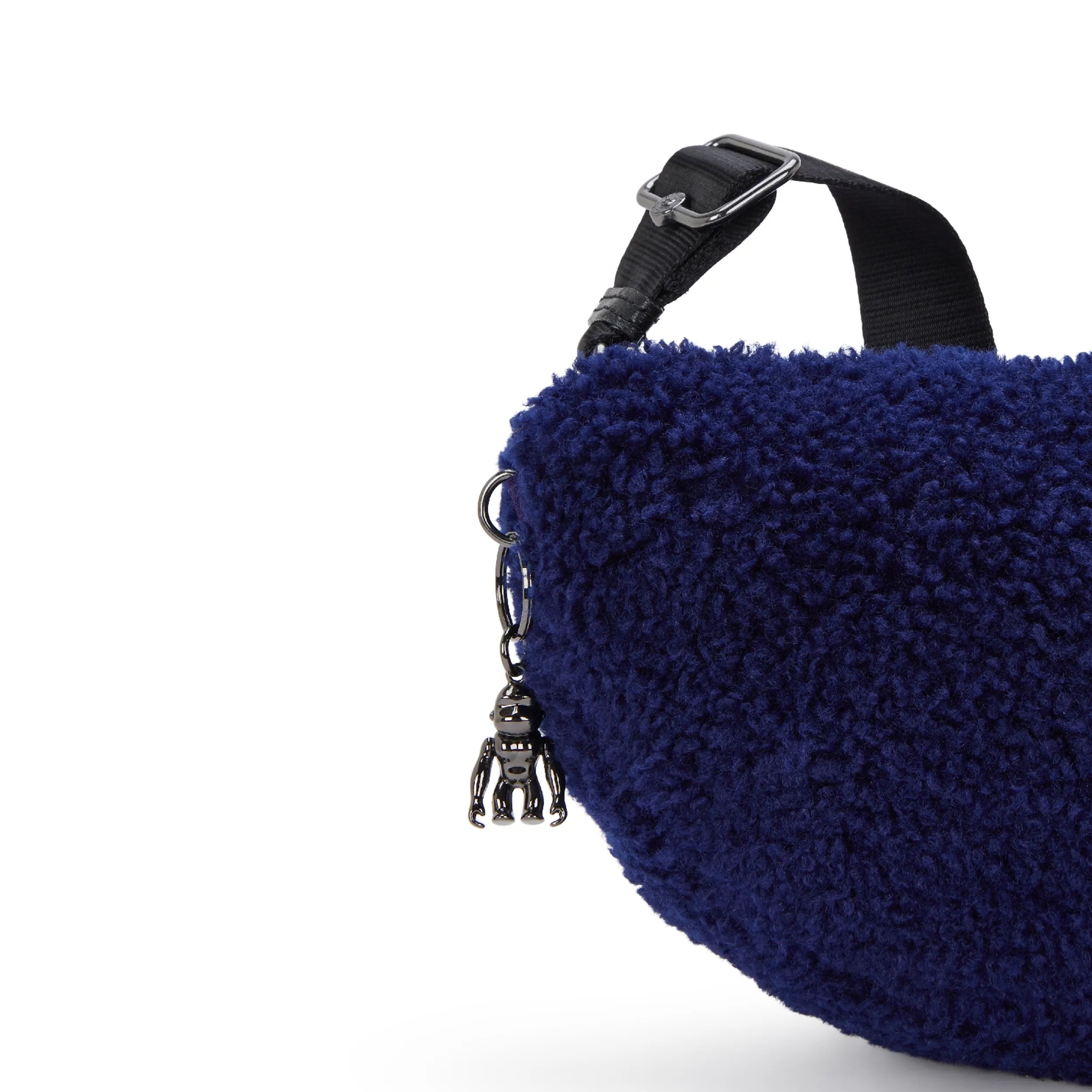 Julissa Small Fuzzy Crescent Crossbody Bag - Image 6