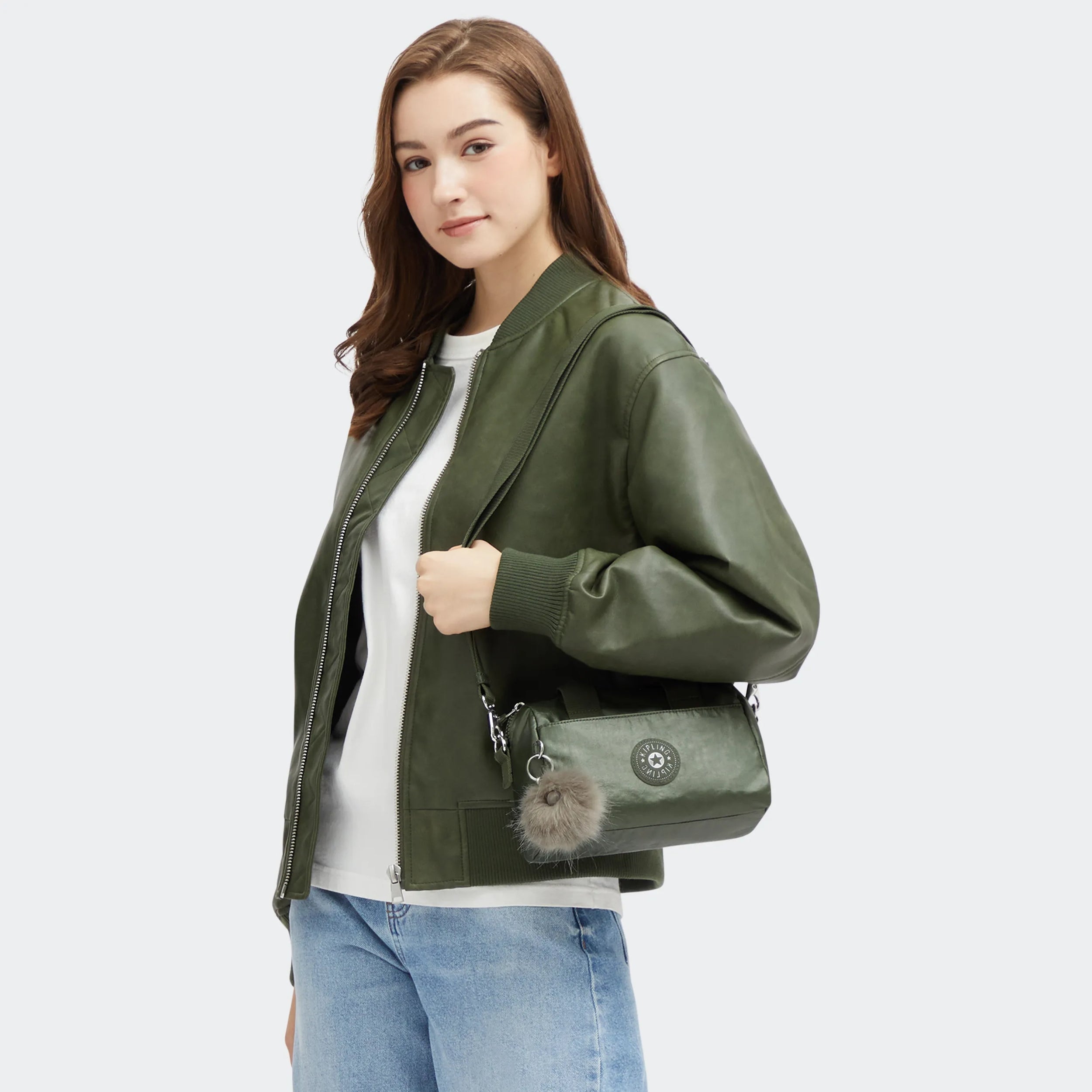 Odette Metallic Shoulder Bag - Image 2