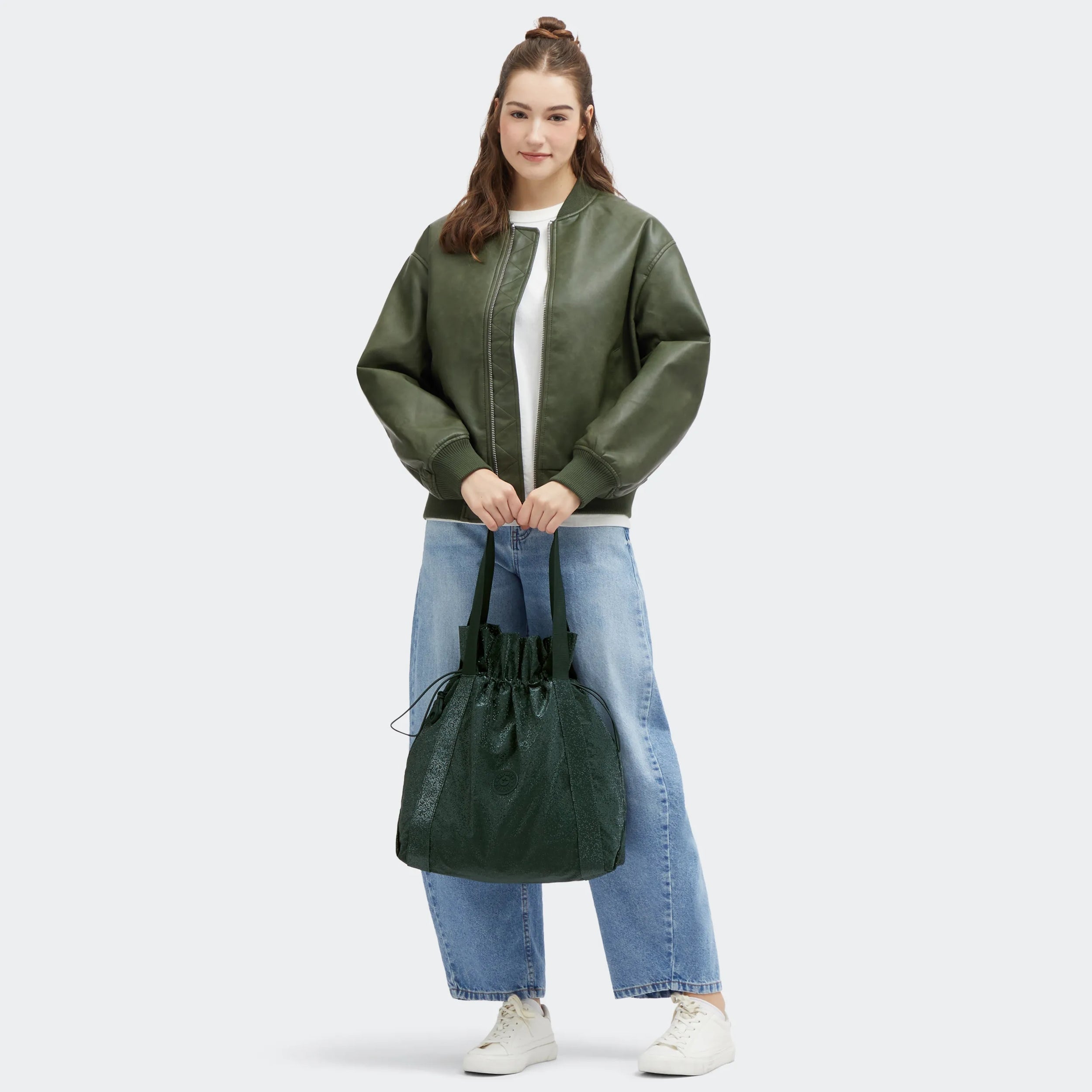 Elmar Smooth Satin Tote Bag - Image 7