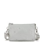 Riri Studded Metallic Crossbody Bag
